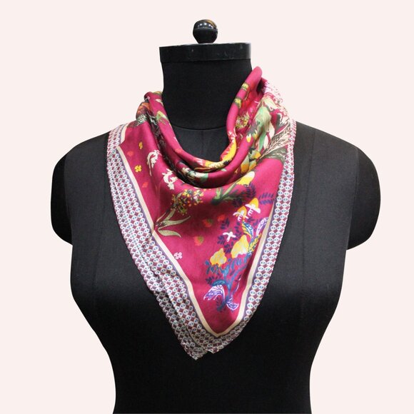 NWT 100% Silk Bandana - Picture 3 of 5